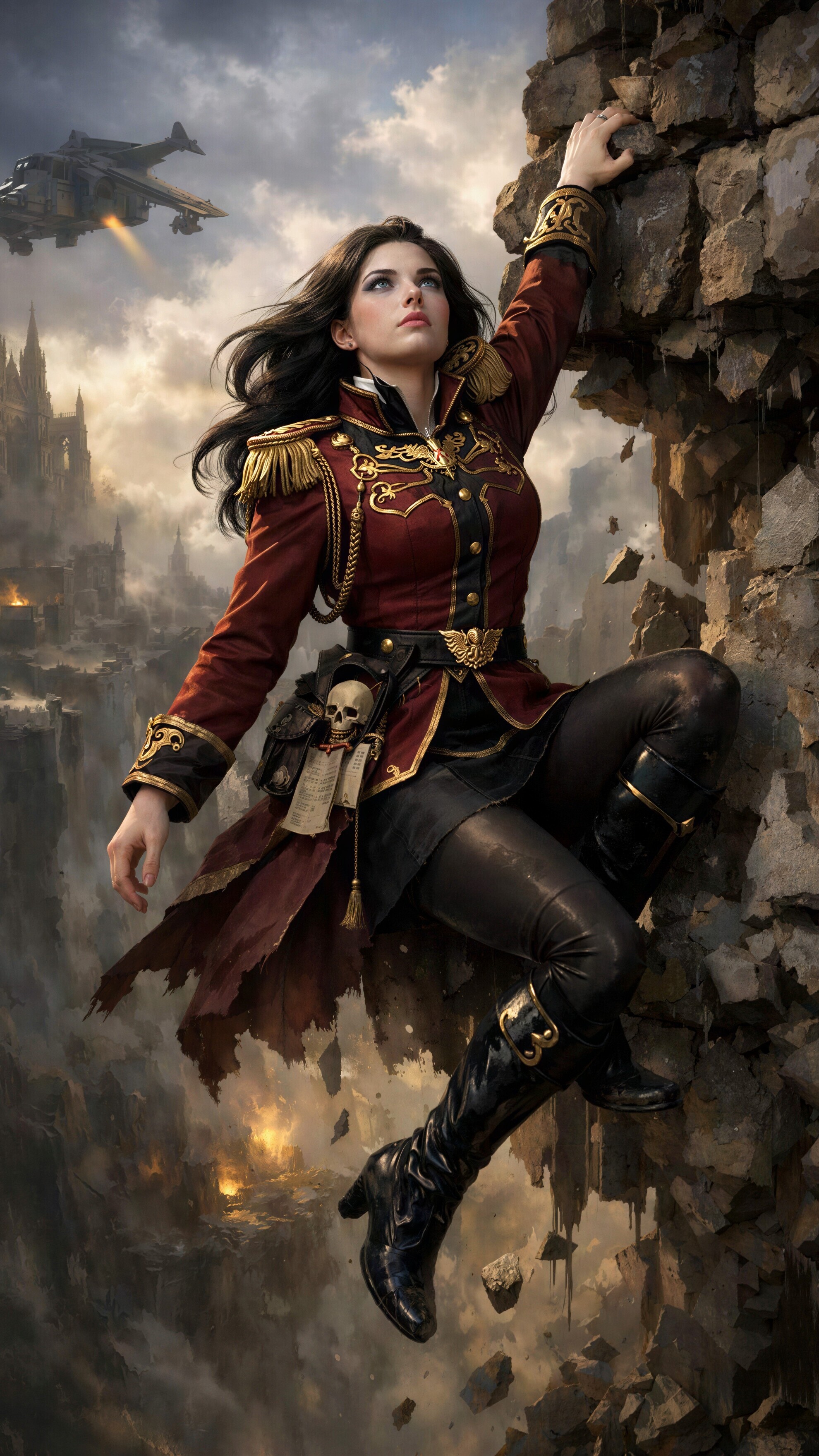 Escape through the ruins