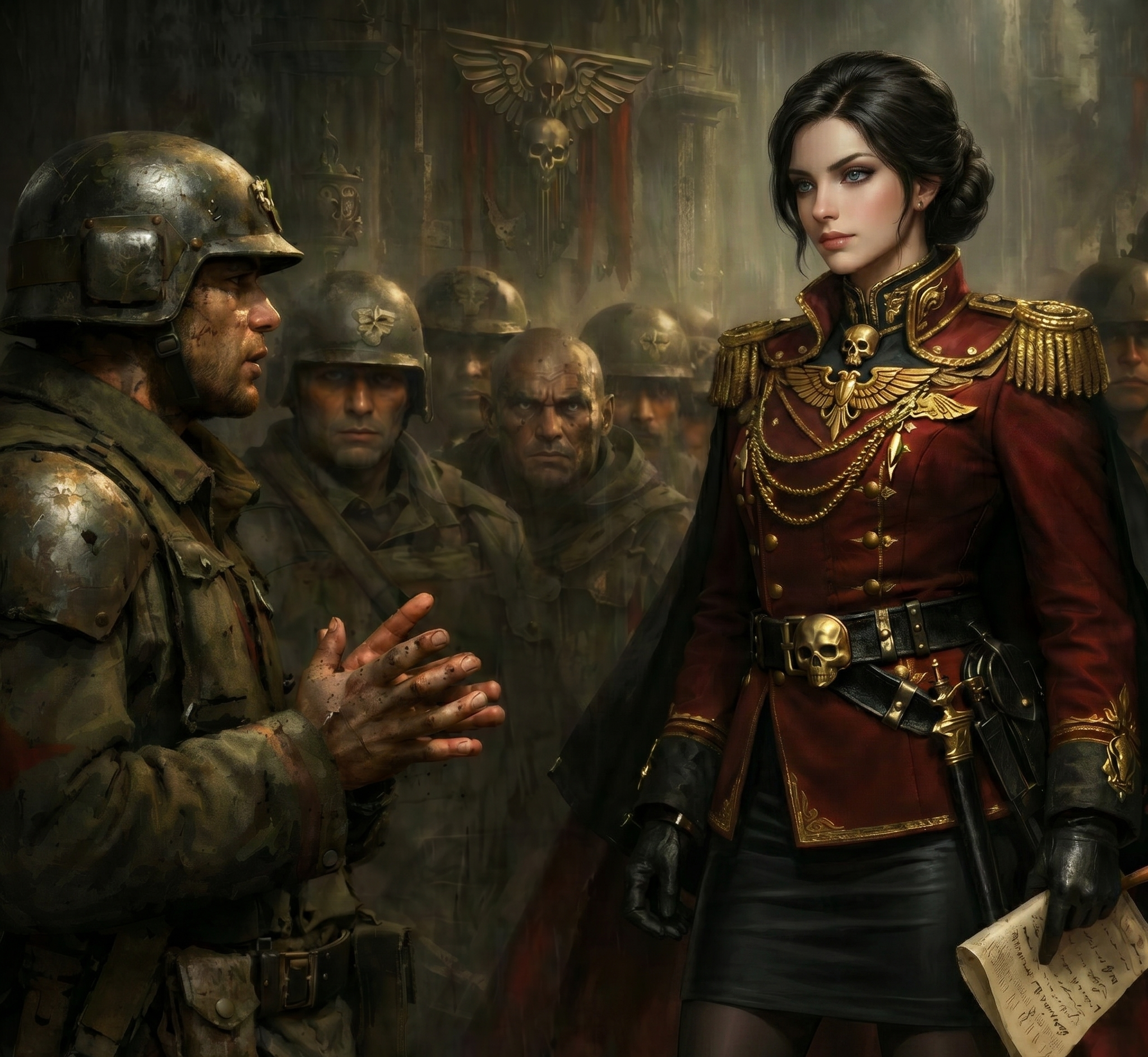 Aurelia manipulates the mob